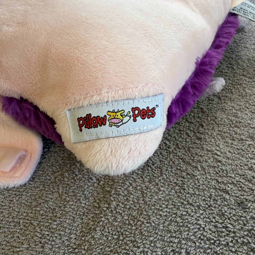 Pillow Pets Dream Lites, Pink/purple Butterfly Not Tested Worked Years Ago - Picture 4 of 8